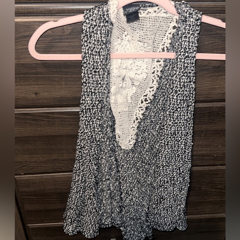 Knit cardigan, size medium